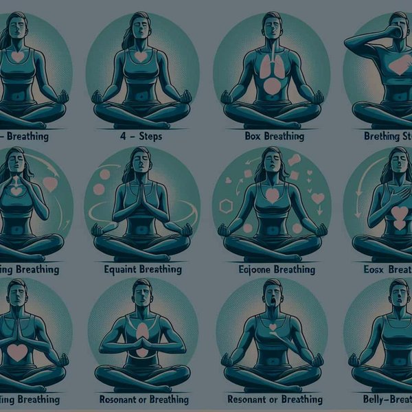 Quels exercices de respiration sont recommandés pour améliorer la gestion du stress et l'anxiété ?